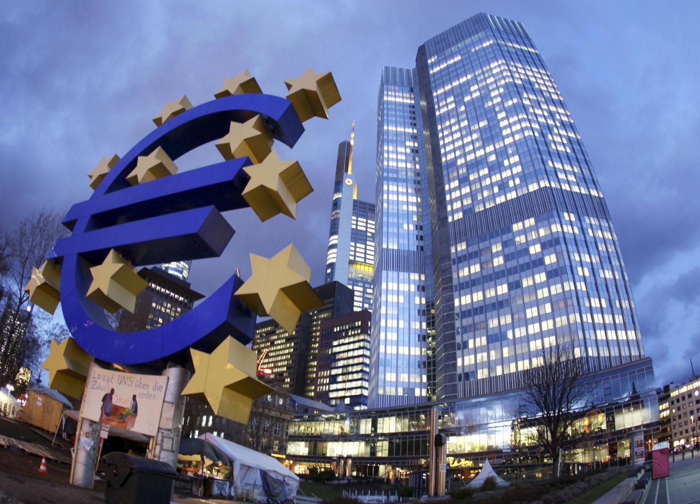 欧央行公布利率决议:维持央行存款利率在-0.20