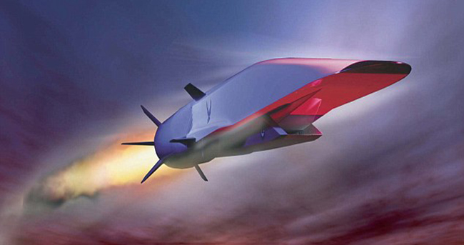 美空军揭露5倍高超音速飞机 伦敦-纽约只需1小时