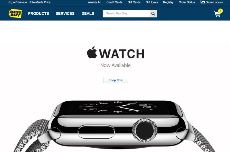 苹果Apple Watch需求强劲 百思买增加各门店供应