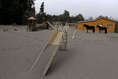 智利火山喷发之后