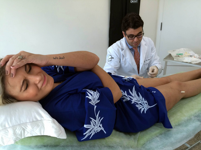 选美小姐臀部溃烂不堪