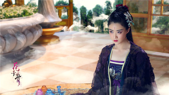 《花千骨》曝美仙剧照 萝莉赵丽颖御姐蒋欣秒