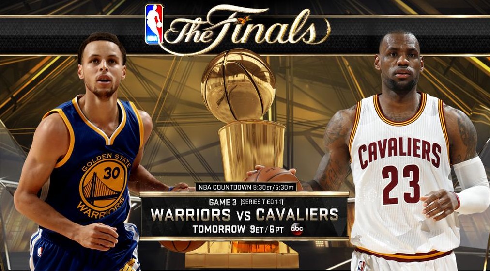 总决赛G3前瞻:詹皇回主场斗水花 连续第3场加