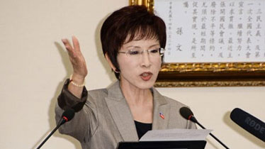 实拍洪秀柱暴怒痛斥李登辉：不忠不仁不义老番颠