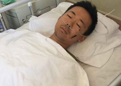 救人警察醒来后：“妈，我没给您丢人”