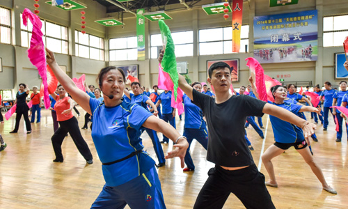 社体指导员健身数据分析:中青年人喜欢跳广场