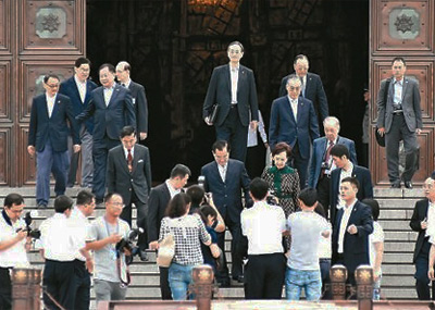 连战北京参观抗战纪念馆