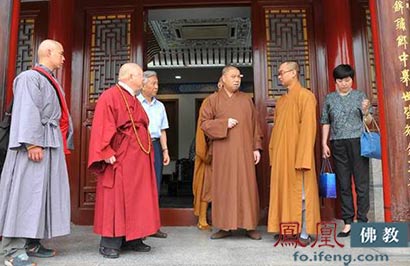 共圆中国梦 澳洲金刚禅寺智及法师拜谒慈恩寺和大兴善寺