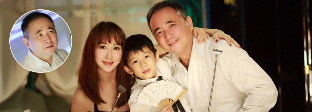 胡静庆结婚7周年 富豪老公罕见出镜