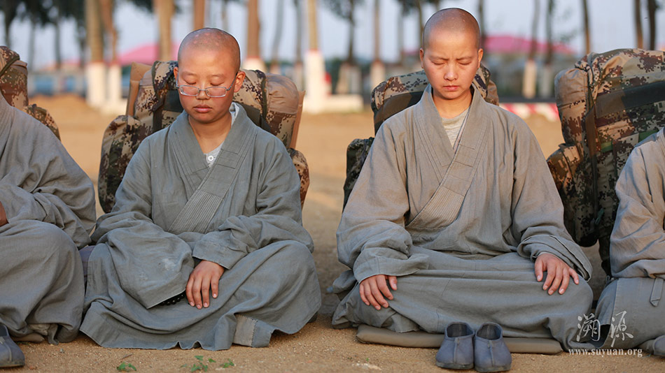 中国女僧人的一天这样度过 打坐更是一种非常好的休息方式.