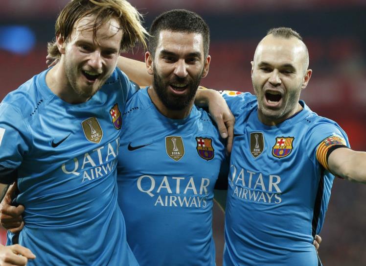 国王杯-内马尔穆尼尔破门 巴萨客场2-1胜占先机