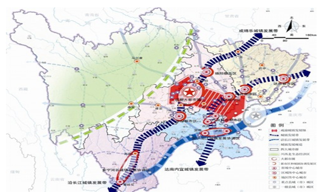 打通沟通境内外,连接东中西的大通道  四川地处青藏高原与湘鄂西山地图片