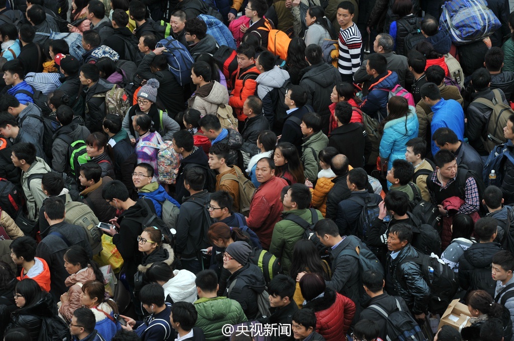 广州春运办将组织严重晚点旅客坐高铁回家