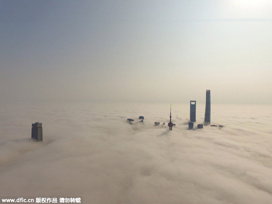 航拍上海_手机凤凰网