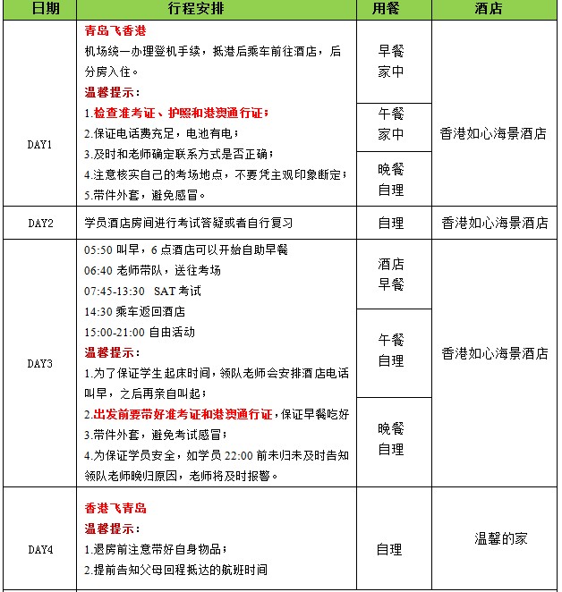 新SAT亚太首考5月7日举行 香港考团报名开始