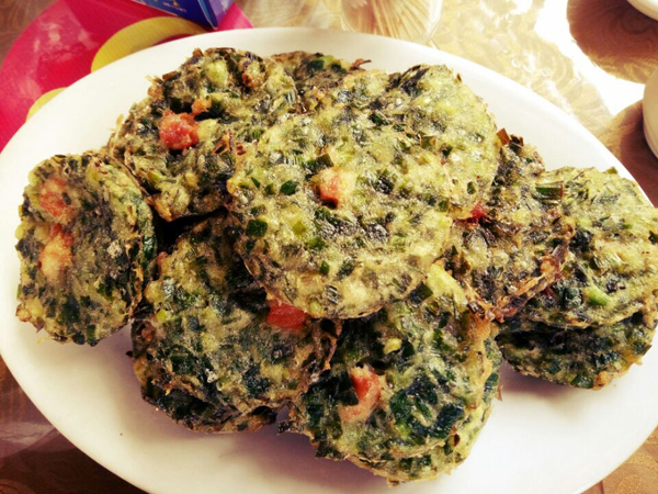临高地道小吃:韭菜饼香味四溢