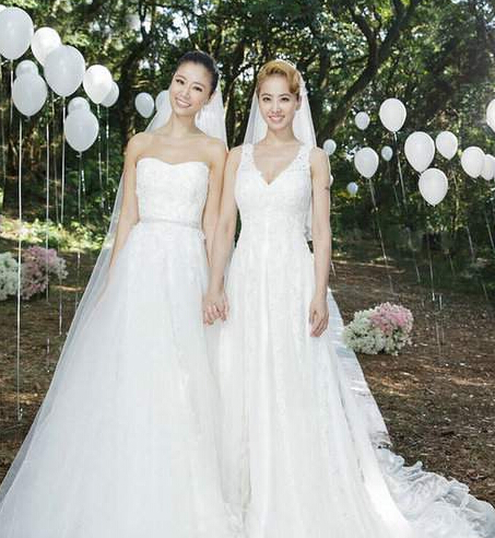 蔡依林林心如同披婚纱挺同志mv激吻引围观