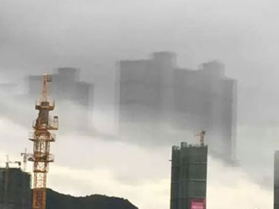  武宁 现 海市蜃楼 ?有人惊奇有人质疑_湖北频道