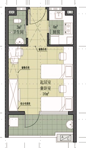 广州单身公租房将借鉴酒店式公寓设计