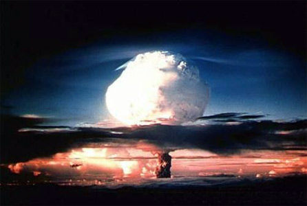 氢弹爆炸场景 资料图