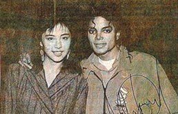 曝王祖贤与杰克逊早年合影 二人互相欣赏(图)