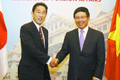 越外长暗批中国 获日外相附和微笑