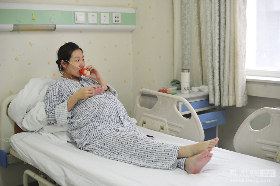 超有爱的怀孕日记:北京丈夫用照片记录老婆的