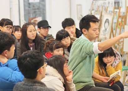 北京的画室迎新旺季 点睛画室受各地考生追捧