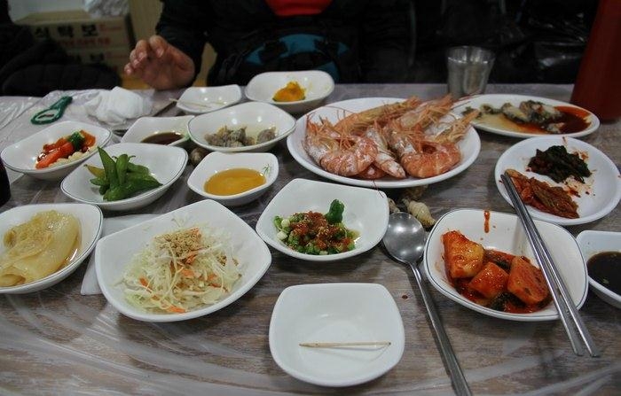 韩国庆州海鲜大餐_海鲜大餐图片大图_韩国海鲜大餐(4)
