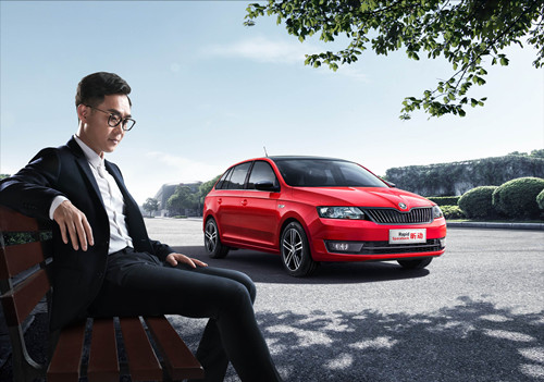 巨惠来袭 大鹏为斯柯达昕动代言-株洲远征