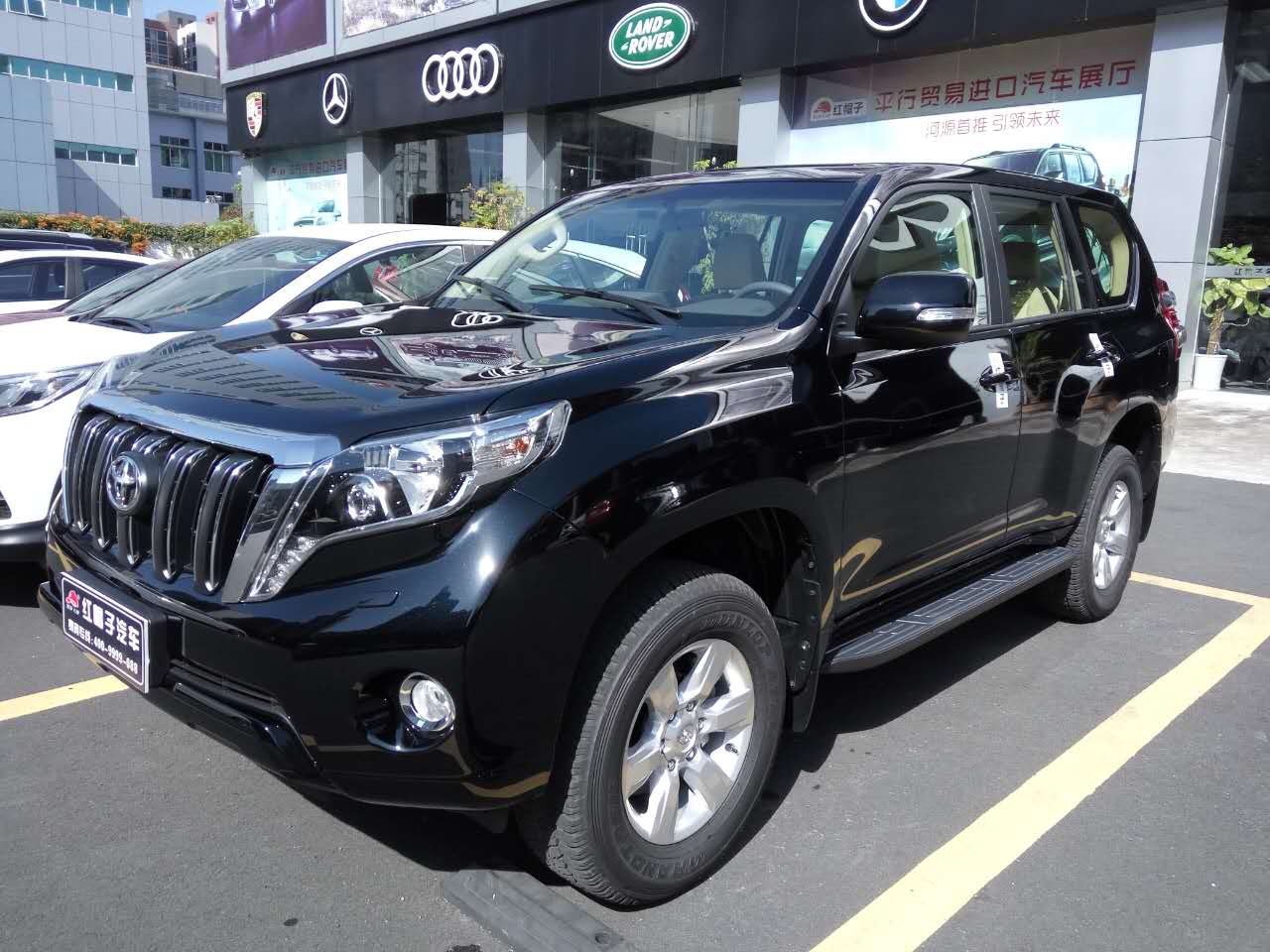 一汽丰田普拉多 河源红帽子到店实拍-红帽子名