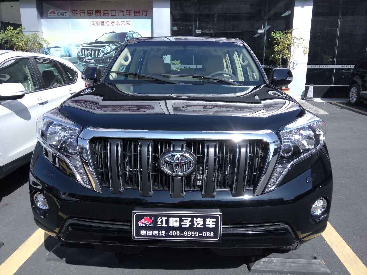 一汽丰田普拉多 河源红帽子到店实拍-红帽子名