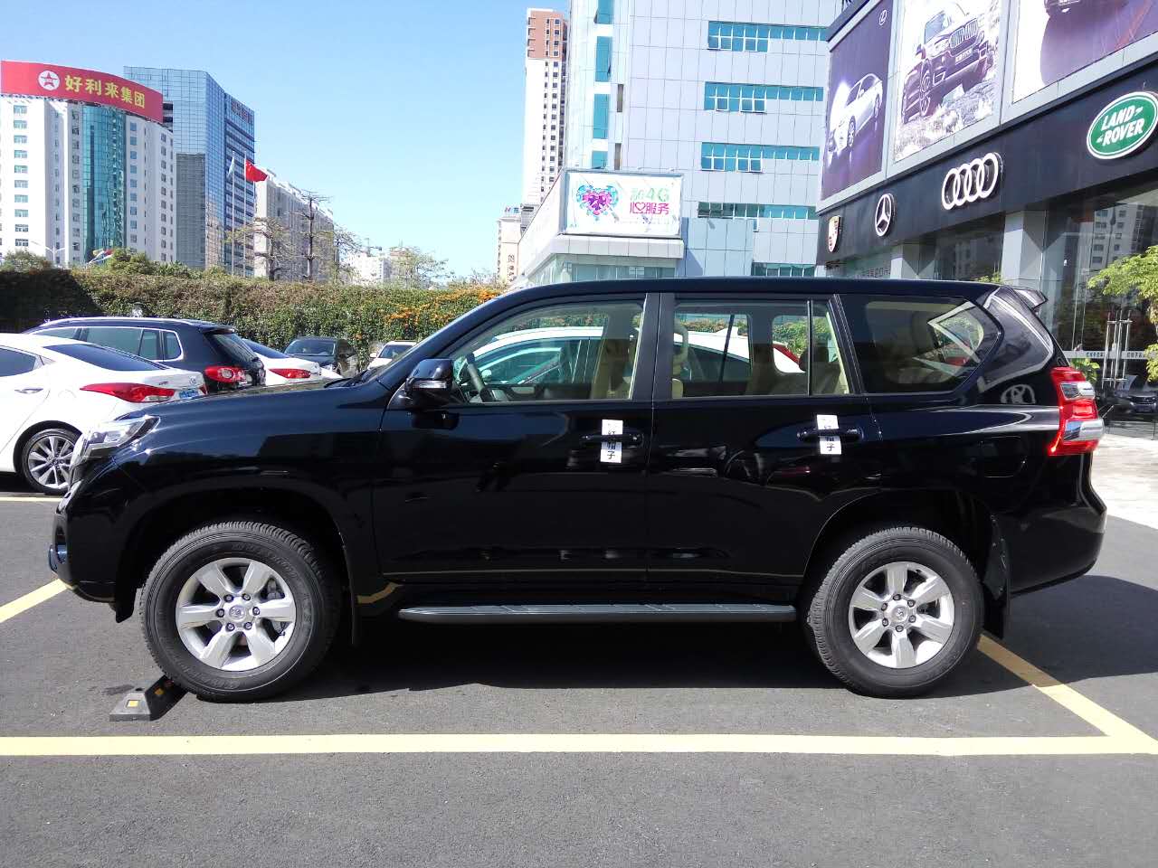 一汽丰田普拉多 河源红帽子到店实拍-红帽子名