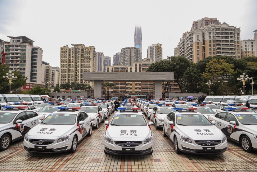 与沃同行 首批沃尔沃S60L警车交付-天津中汽南方