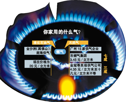 入住金沙洲燃气涨10倍 燃气费收费因地而异遭