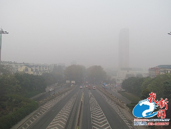 南京14时空气质量指数:347 严重污染