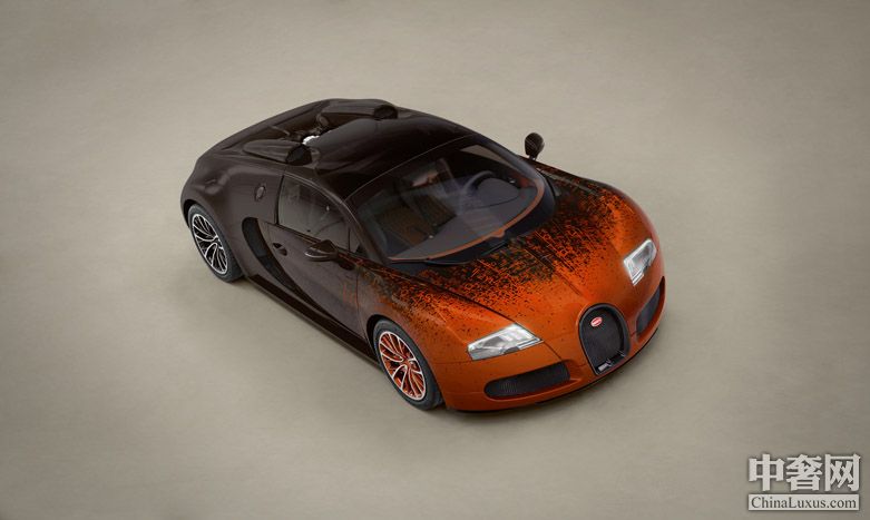 日前，布加迪公司联合法国艺术家Bernar Venet推出了又一辆特别版布加迪Veyron Grand Sport。

生活在纽约的法国概念艺术家Venet被要求打造一辆真正特别的布加迪Veyron，该车已在本周的“Art Basel Miami Beach”展出。车身布满了各种各样的数学算法和科学公式，这是工程师们用来打造布加迪是所使用的学术文字，它们让布加迪Veyron散发出了一种别样的味道。这样的主题从车外一直延伸到车内，包括仪表板和车门饰板，全部被橙色的公式所覆盖。

动力方面，依旧是我们“熟悉”的8.0升W16涡轮增压发动机，最大功率1001匹马力，极速405km/h，敞篷状态极速360km/h。

价格方面，暂时还没消息，但估计不低于200万欧元。
