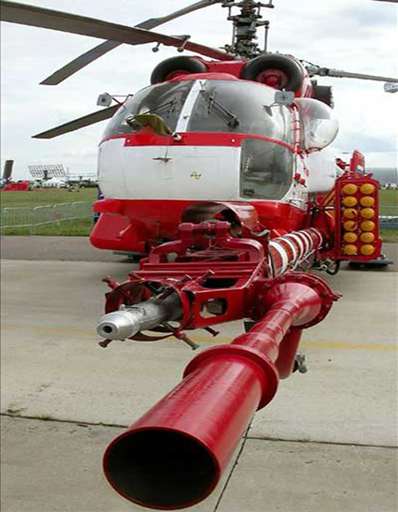 高楼消防利器俄罗斯KA-32A11BC直升机走进