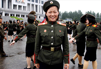 组照：金正恩被授予元帅之后