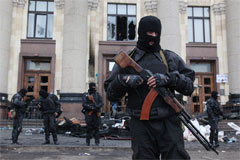 乌克兰特种部队夺回州政府大楼