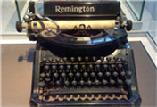 雷明顿英文打字机