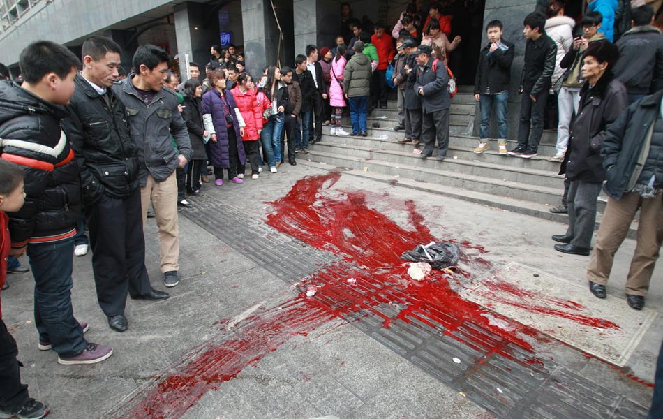 图为<em>车祸现场</em>.