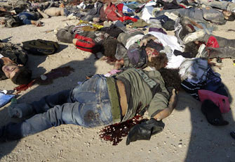 叙利亚反对派遭政府军伏击