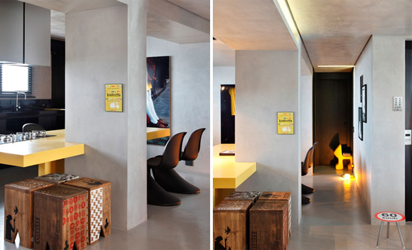 巴西水泥粉光公寓改造 让阳光洒进来_海南频道_凤凰网