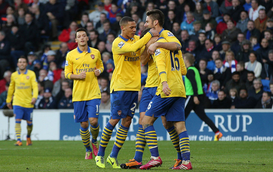 英超-卡迪夫城0-3阿森纳 刘德华舅舅督战