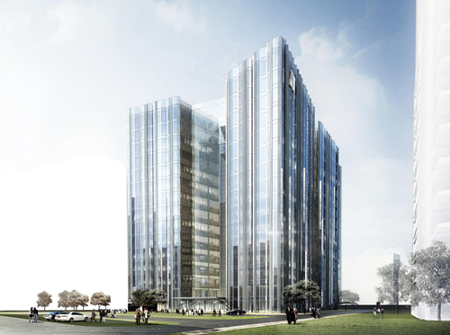 南京NO.2012G53地块项目拟建商办综合体(图