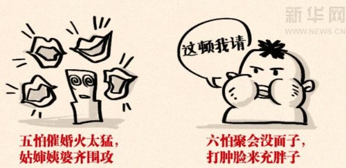 网友盘点春节回家“十大劫” 你是“恐归族”吗？