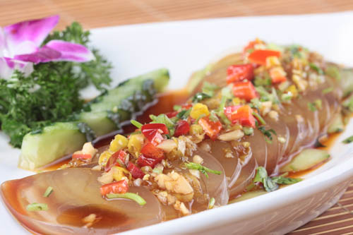 青岛特色小吃:青岛海菜凉粉