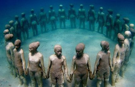 体验另类墨西哥度假潜入坎昆海底赏雕塑 _山东频道_凤凰网