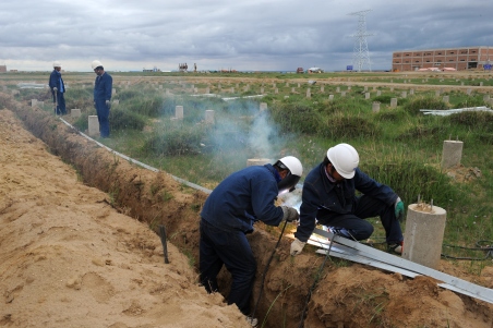 龙羊峡水光互补320兆瓦并网光伏电站工程进入